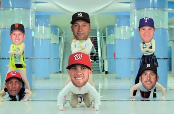 MLBFanCaveGangnamStyle