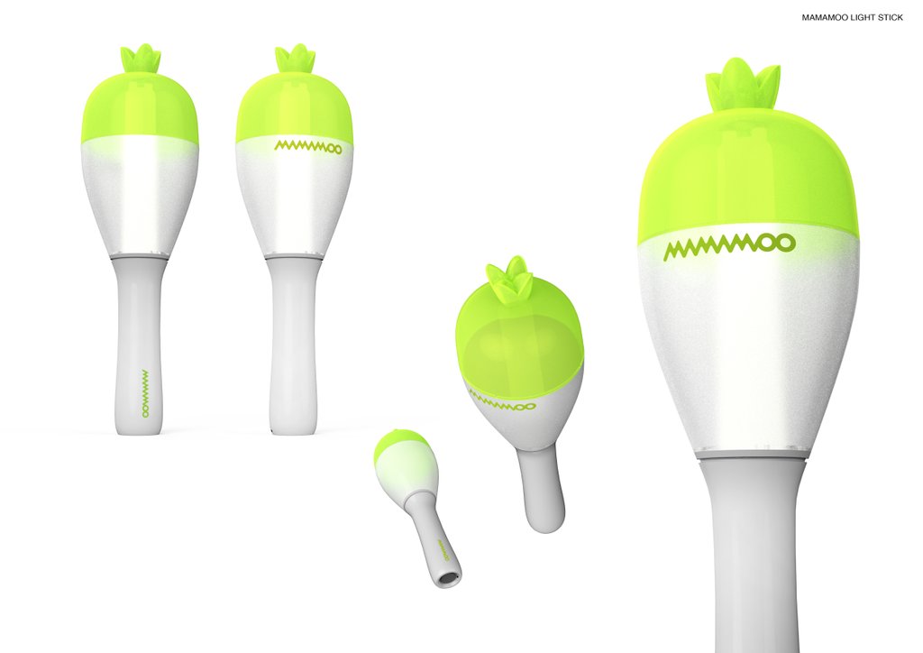 MAMAMOO’s official lightstick will be radishes, this is the best