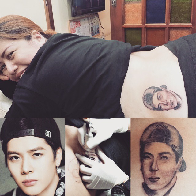 A 2PM & GOT7/Jackson fan got all of them tattooed on her person – Asian  Junkie