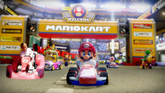 DID YOU KNOW -- After collecting 120 stars in Mario Kart 8 you are able to challenge Choa to a special drift race.