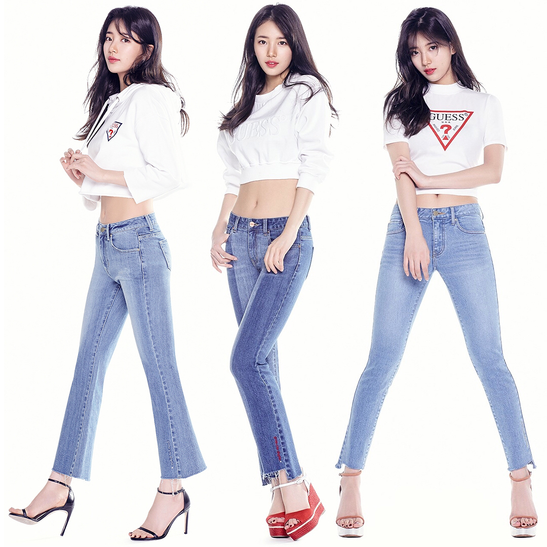 Suzy Shows Off Her Sex Appeal For Guess Jeans Asian Junkie