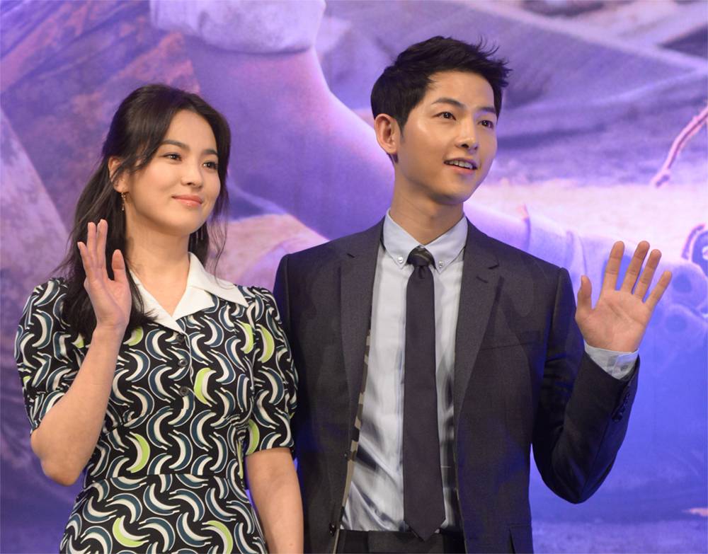 Soon-to-be husband and wife: Soong Joong Ki and Song Hye Kyo