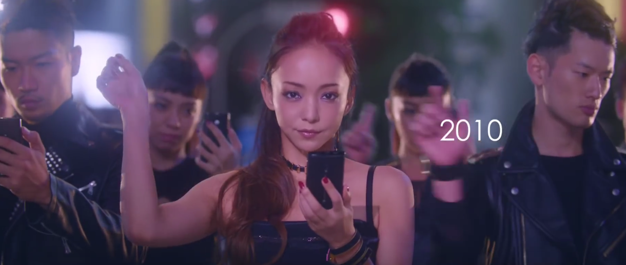 Amuro Namie S 25th Anniversary Docomo Cm Shows Her Switching Styles Through The Years Asian Junkie