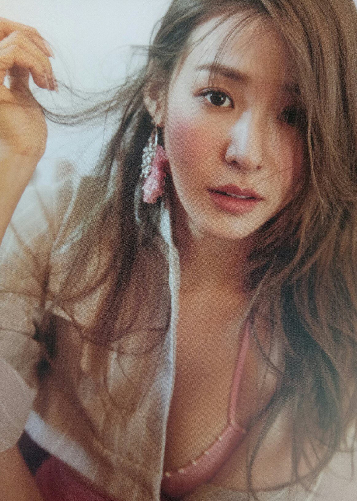 Snsd’s Tiffany Looks Amazing In A Pink Swimsuit For … Uh Whatever This Is Asian Junkie