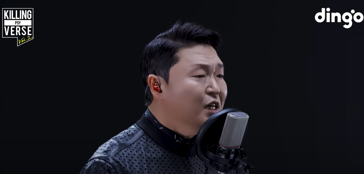 PSY breaks out a medley of hits for Dingo Freestyle’s ‘Killing Verse’, including my fave from him