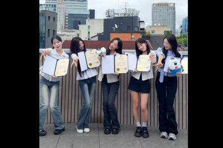 RESCENE appointed as ambassadors of Geoje after Minami’s viral clip, she visits the city with Woni in follow-up video